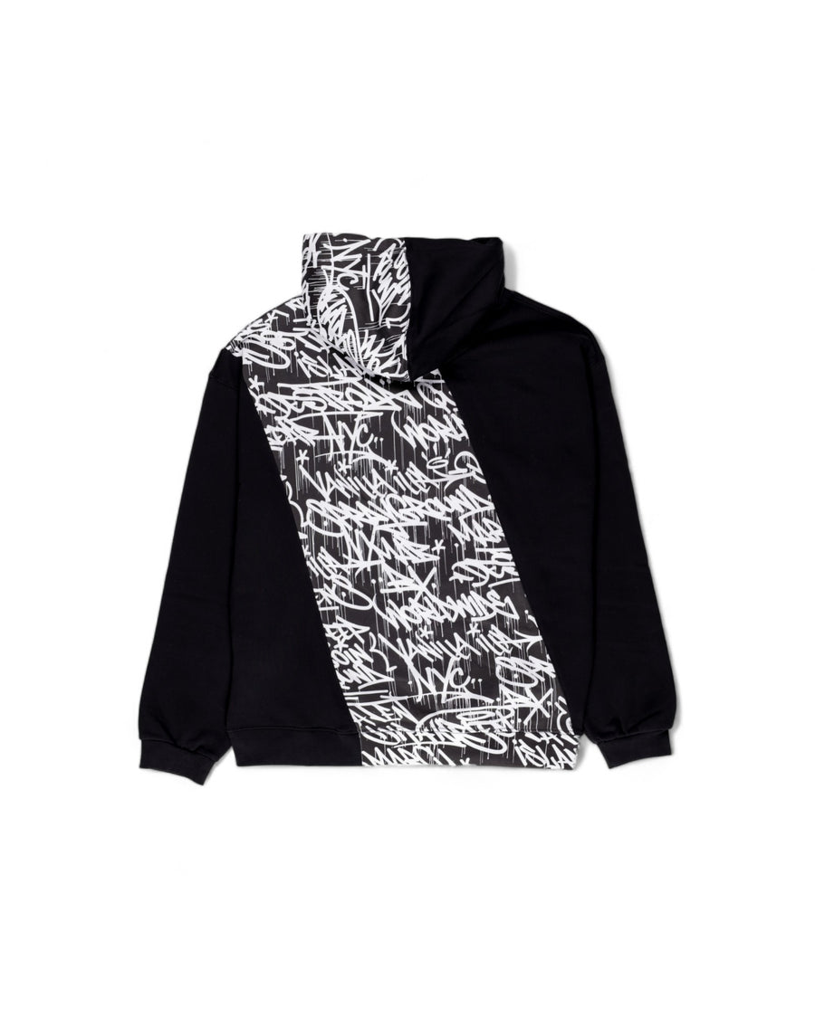 Sprayground Hoodie DIAG SPLIT MIDNIGHT RACEWAY GRAF HOODIE