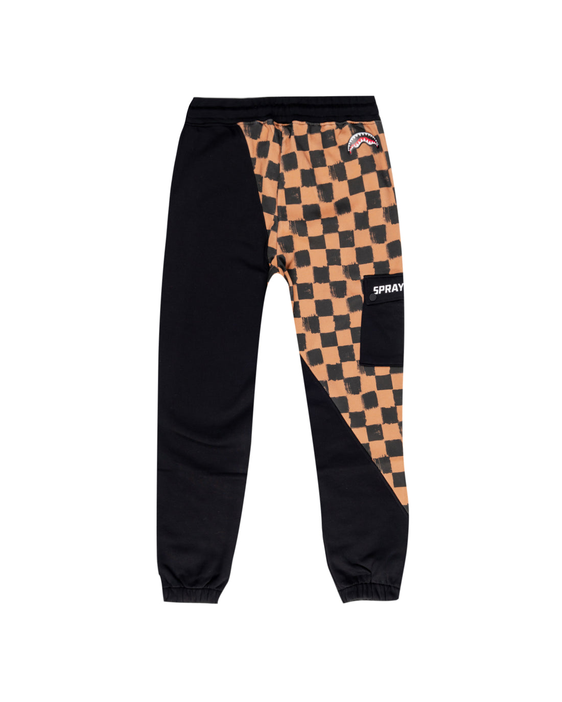 Diag Split Brown Sip Vanquish Pants