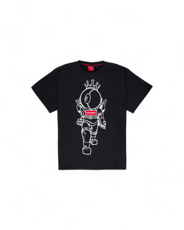 Sprayground T-shirt ASTROMANE WALKING T-SHIRT BLK