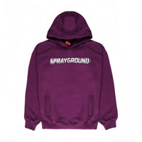 Bokeh Effect Hoodie Purple