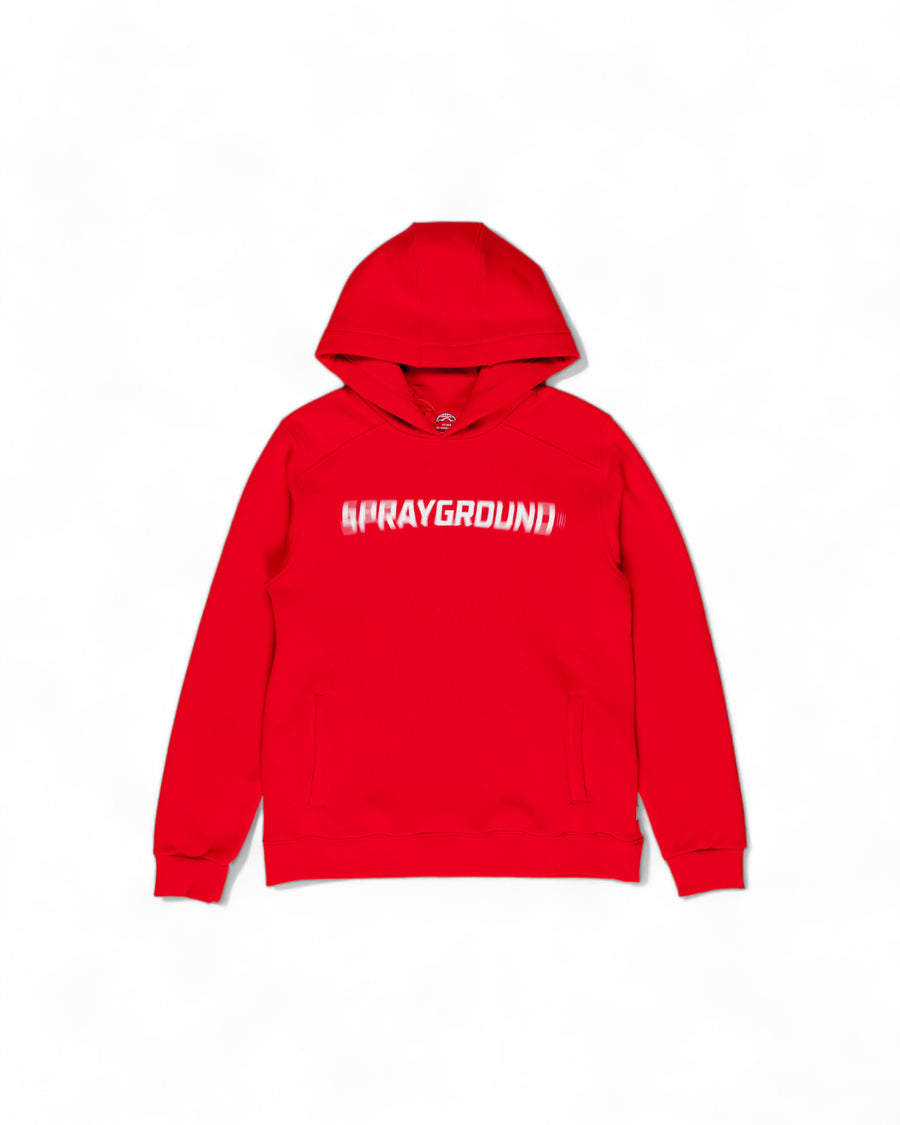 Sprayground  BOKEH EFFECT HOODIE RED