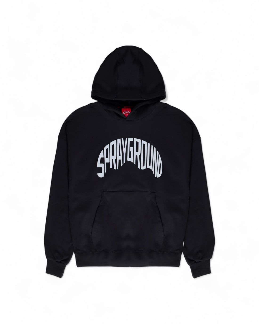 Shark Shape Hoodie Black