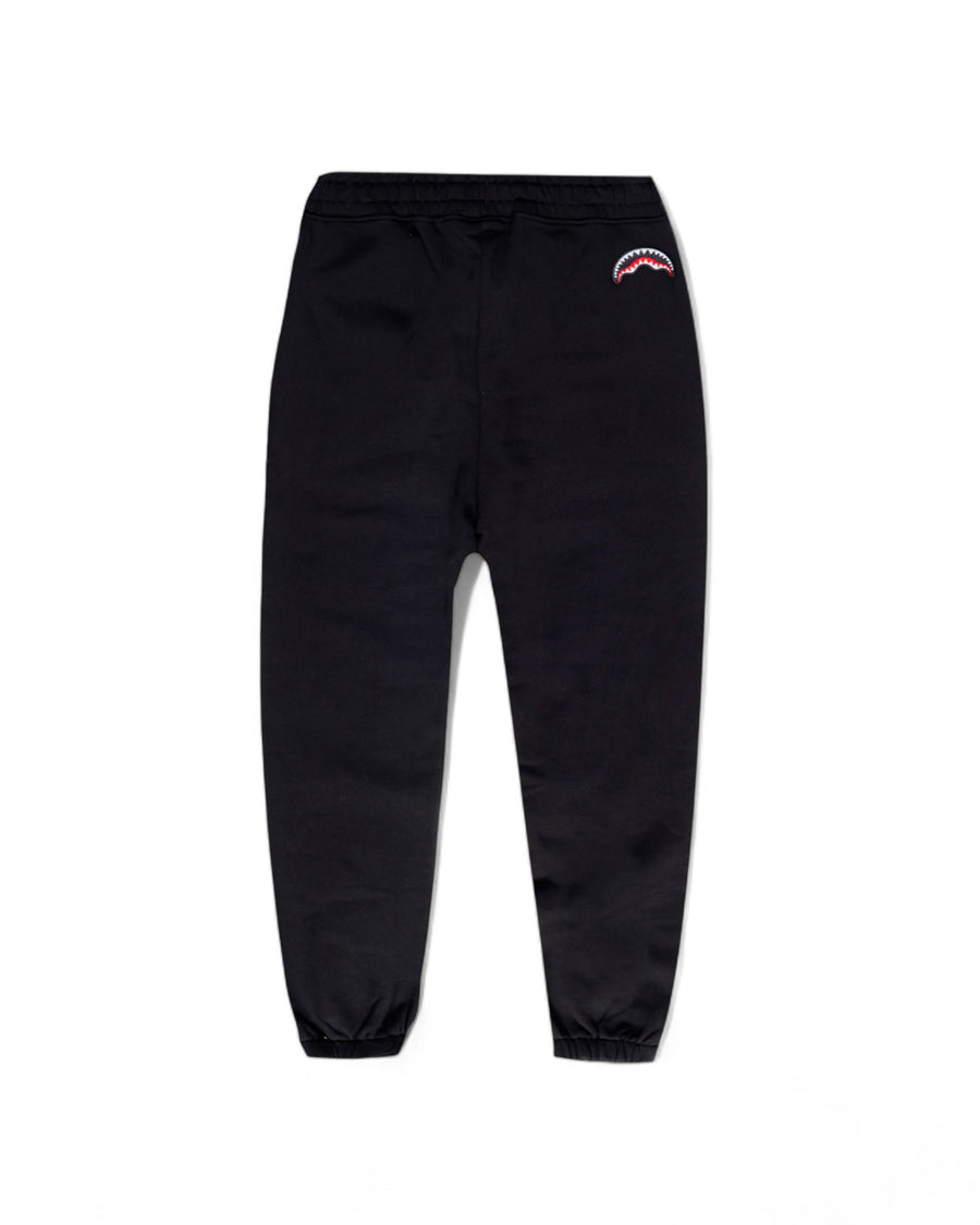 Joggers Sprayground SHARK SHAPE PANTS BLACK Noir