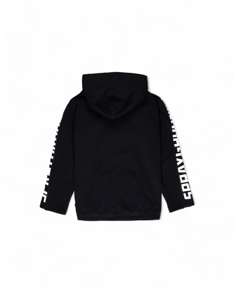 Sweats à capuche Sprayground ZIPPER HOODIE BLACK Noir