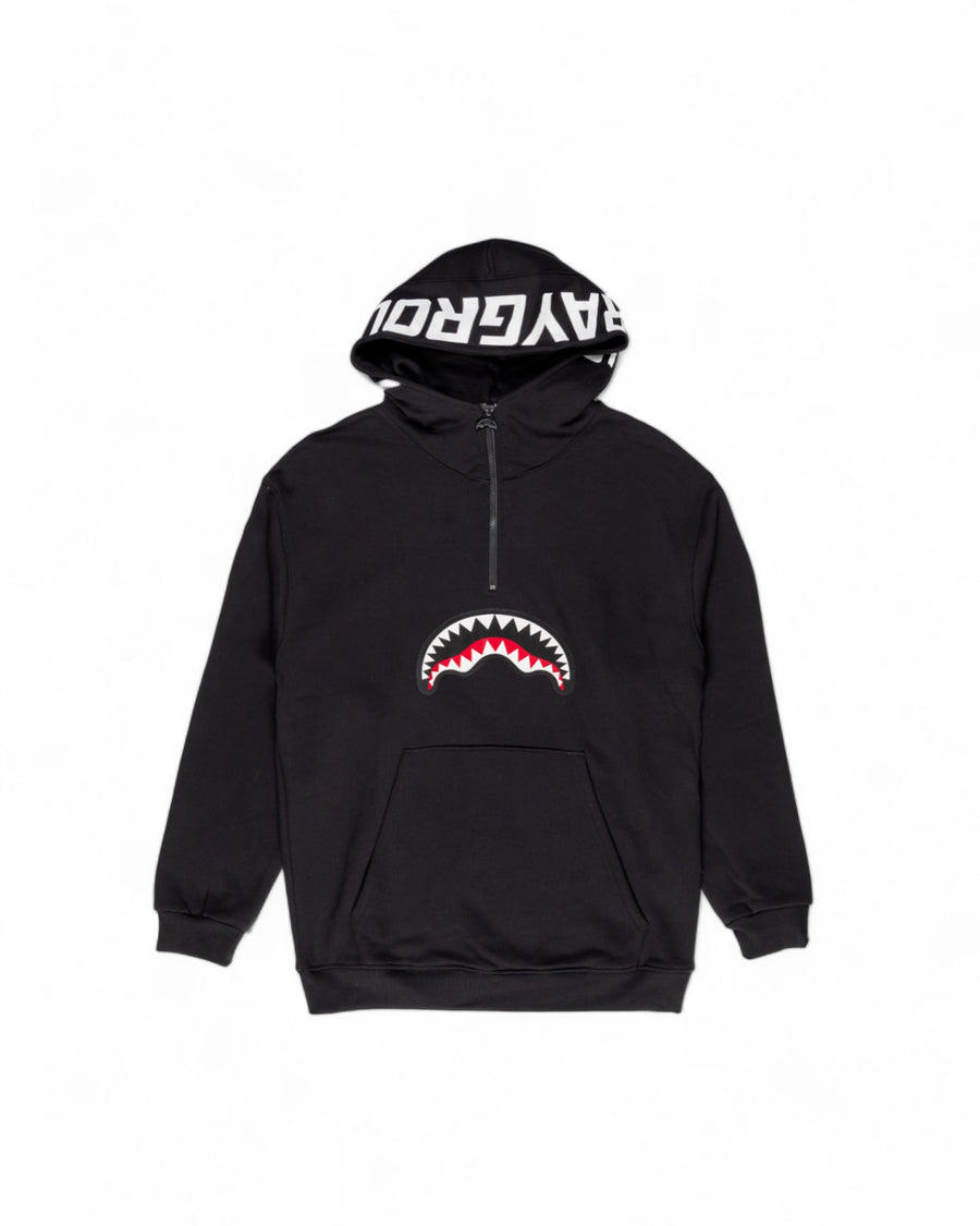 Sweats à capuche Sprayground SHARK VISOR HOODIE BLACK Noir