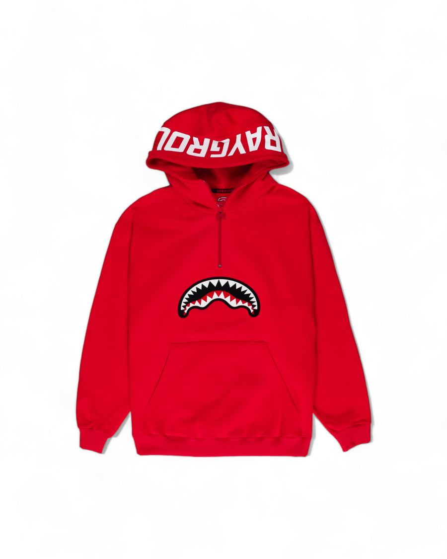 Sprayground Hoodie SHARK VISOR HOODIE RED