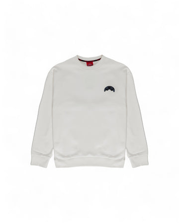 Sprayground Sweatshirt LOOSE CHECK CREW IVORY