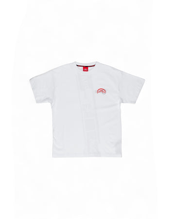 Sprayground  PRIORITY SHIPMENT OVER T-SHIRT WHITE