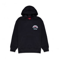 Checkered Shark Hoodie Blk