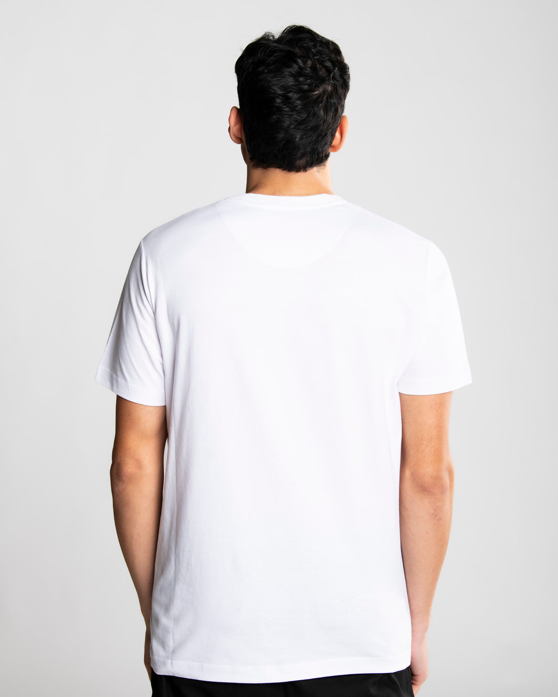 CHECKERED SHARK T-SHIRT WHITE