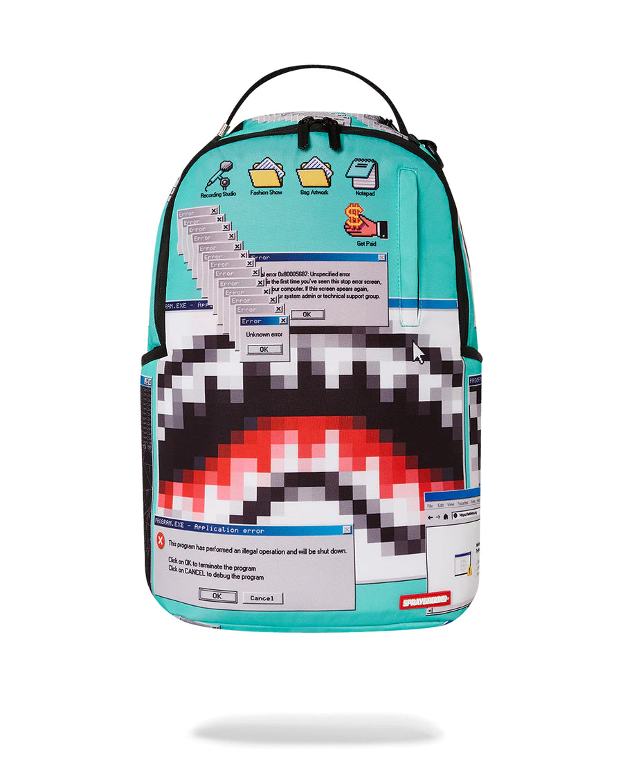 Zaino Sprayground COMPUTER VIRUS SHARK BACKPACK 