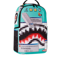 Computer Virus Shark Backpack