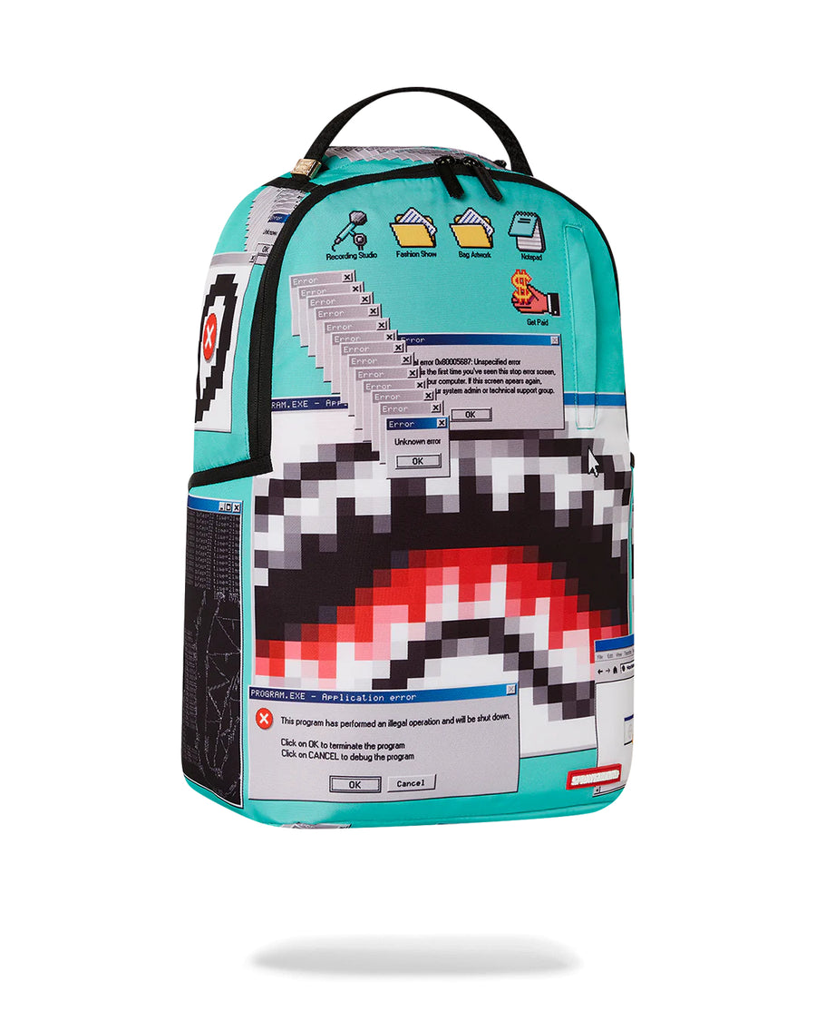 Zaino Sprayground COMPUTER VIRUS SHARK BACKPACK 