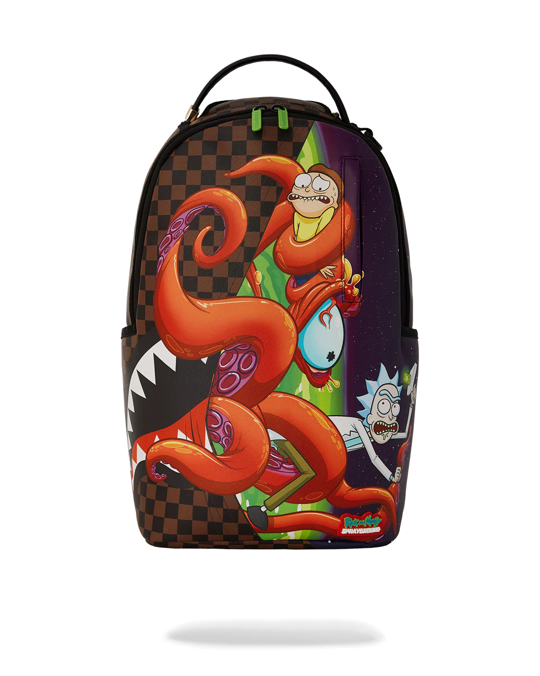 Rick And Morty Curtain Pullback Backpack