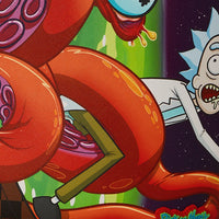 Rick And Morty Curtain Pullback Backpack