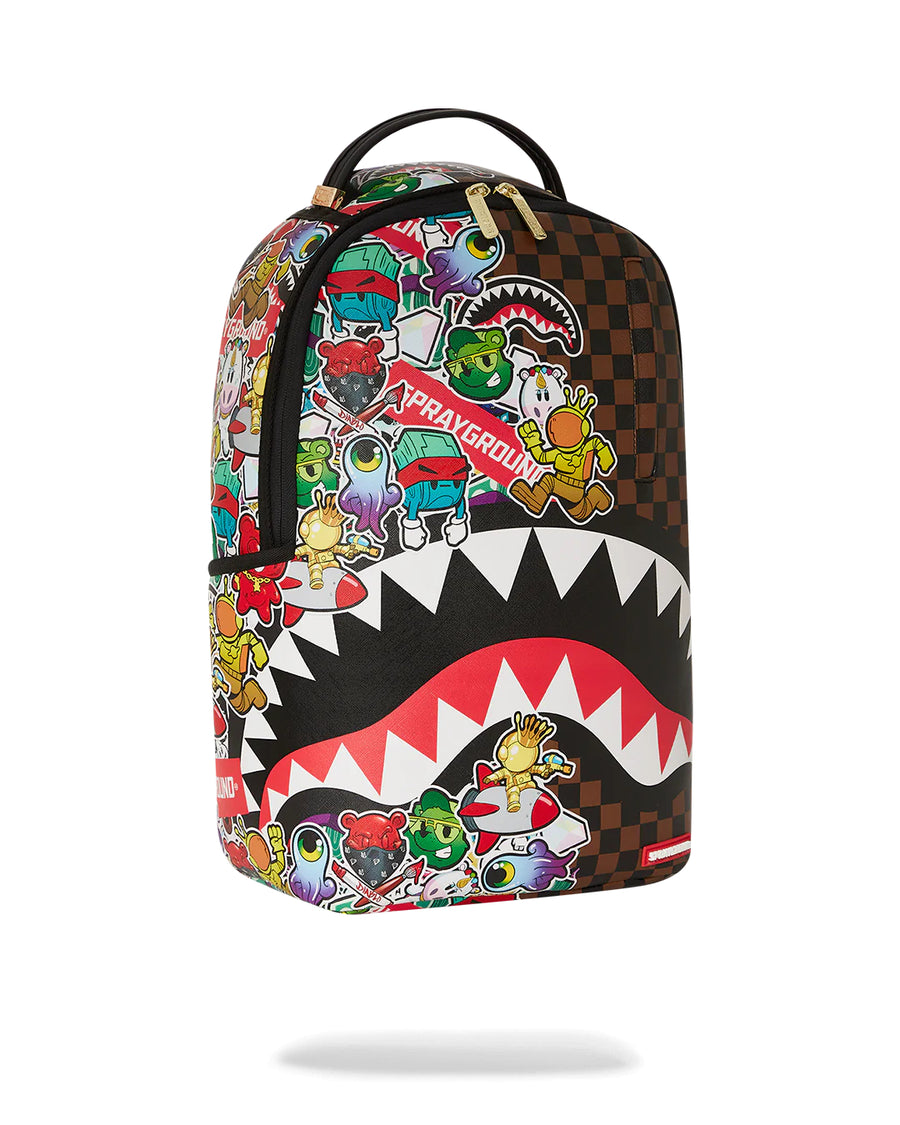 Sprayground  STICKER BOMB BACKPACK