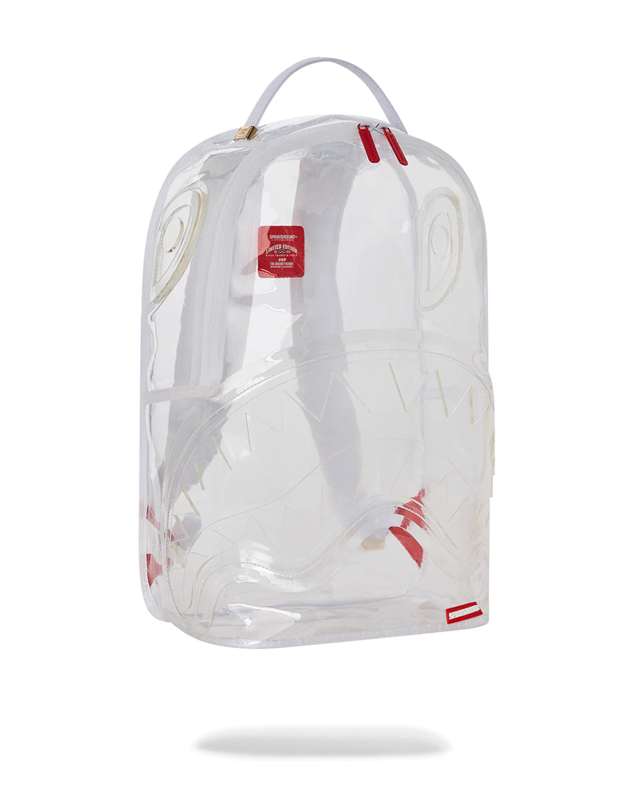 Mochila Sprayground CLEAR SHARK NO BACK DLXV BACKPACK 