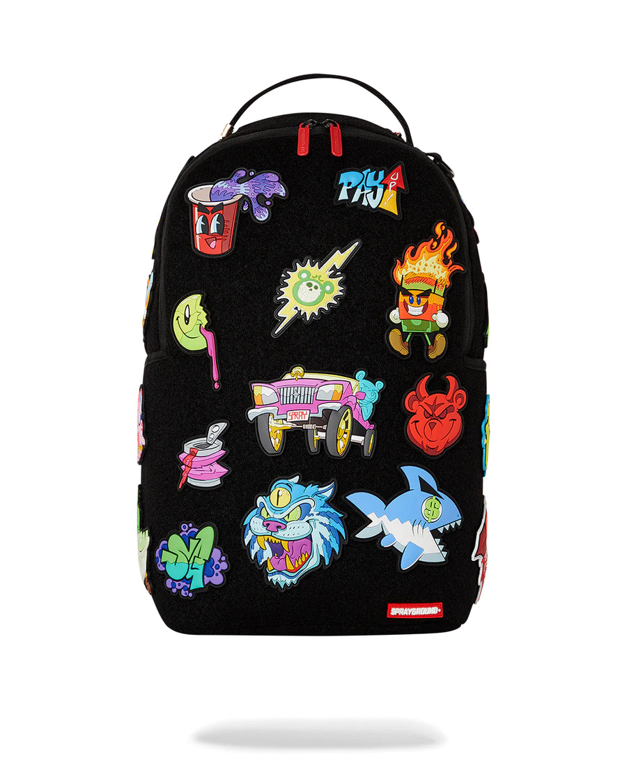 Mochila Sprayground DLX-SPECIAL VELCRO PATCH BACKPACK 