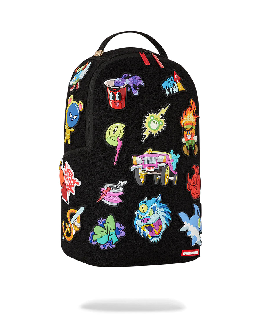 Sprayground  DLX-SPECIAL VELCRO PATCH BACKPACK