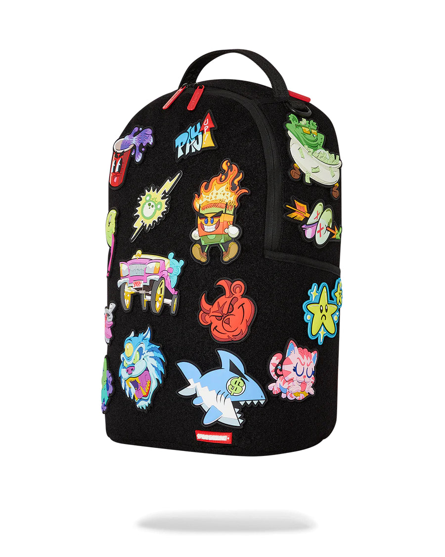 Zaino Sprayground DLX-SPECIAL VELCRO PATCH BACKPACK 