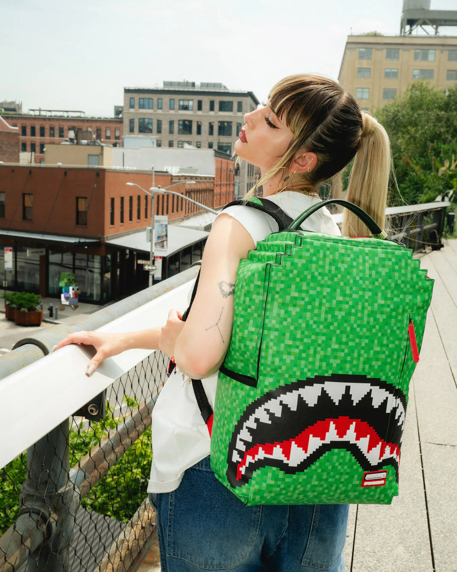 Pixel Shape Backpack