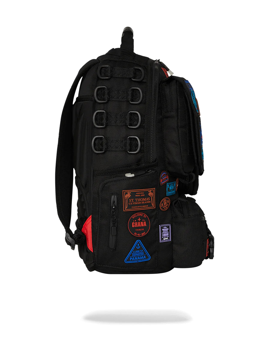 Sac à dos Sprayground JAMES PASSPORT STAMPS SPECIAL OPS BACKPACK 