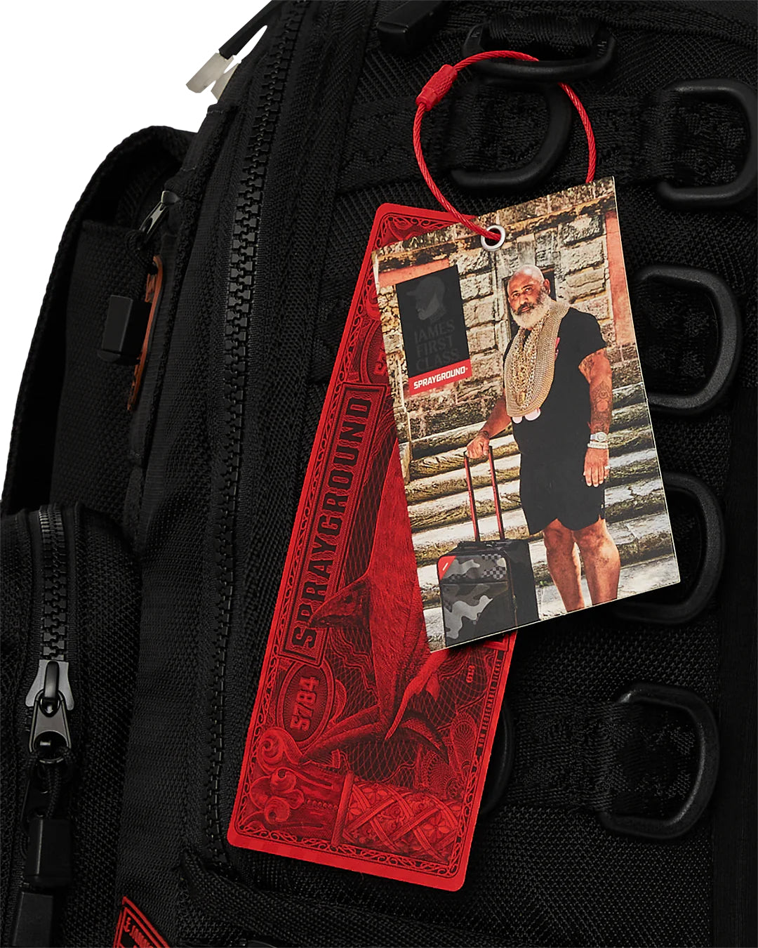 James Passport Stamps Special Ops Backpack