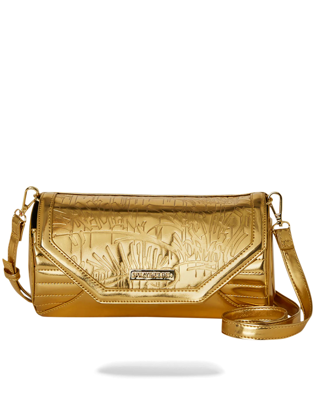 Dune Crossbody Gold Scribble