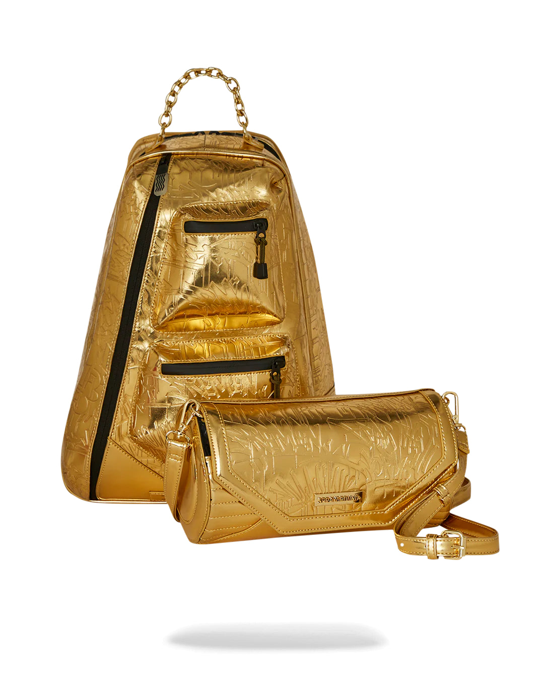 Dune Crossbody Gold Scribble