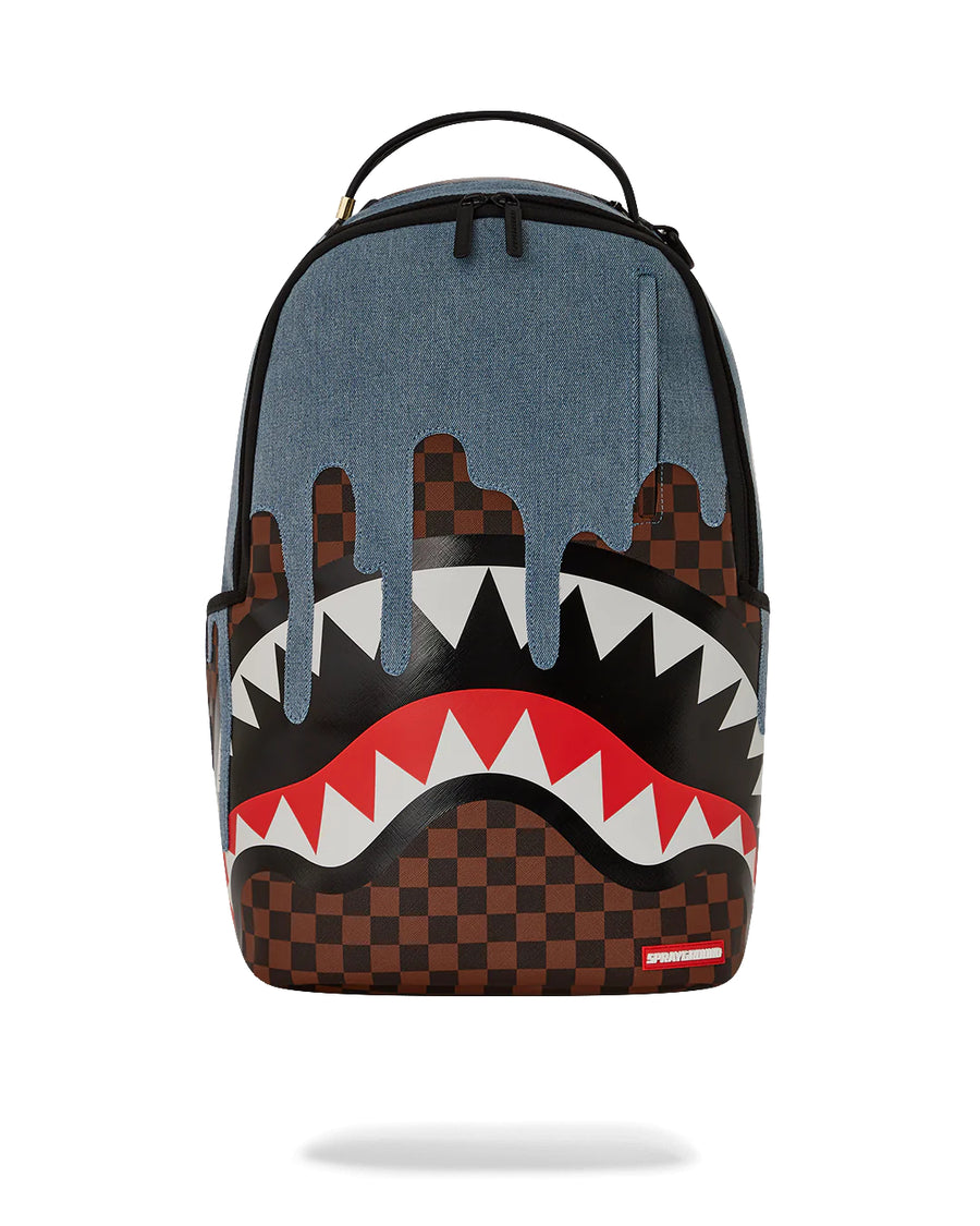 Sprayground  DENIM DRIP BACKPACK