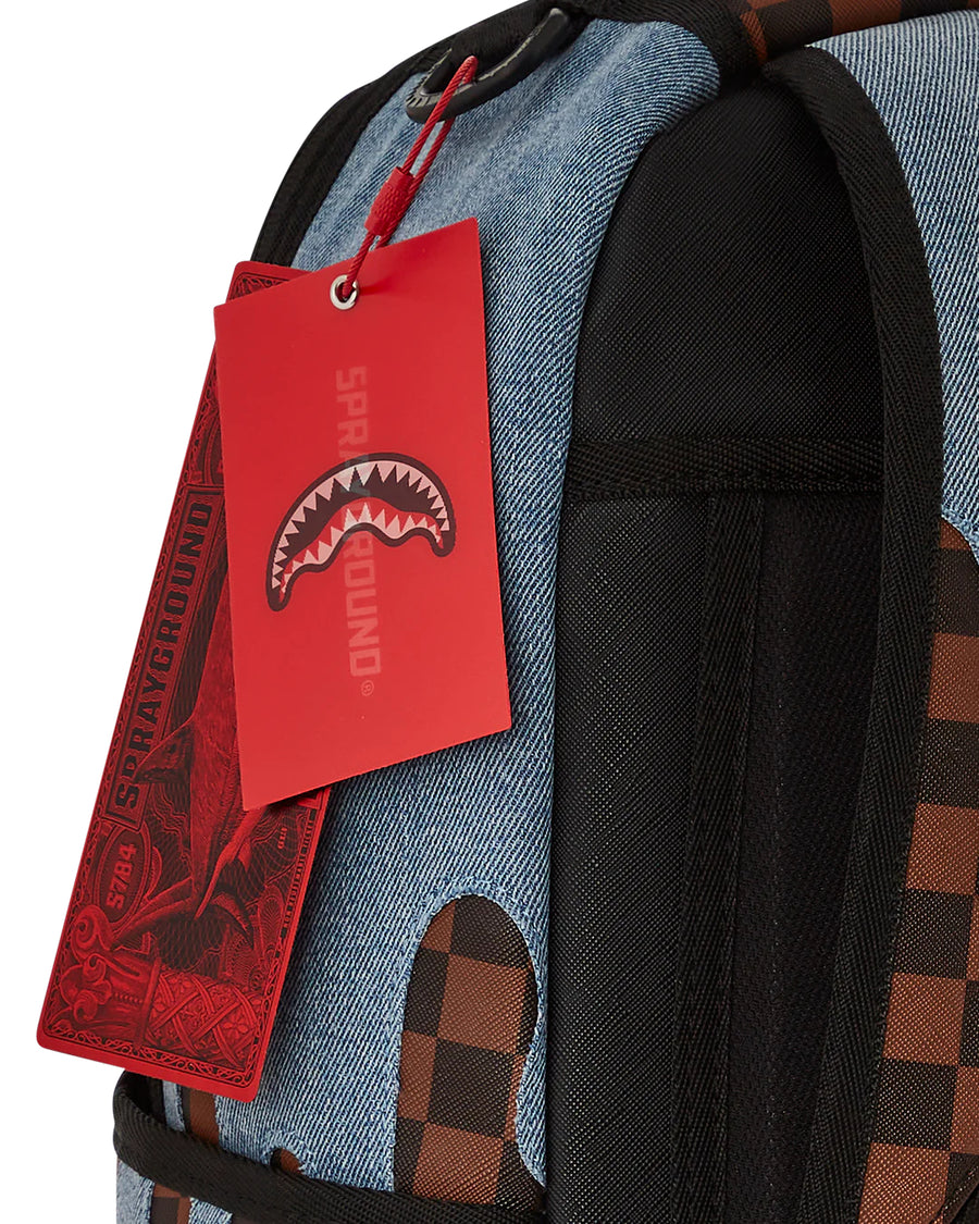 Sprayground  DENIM DRIP BACKPACK