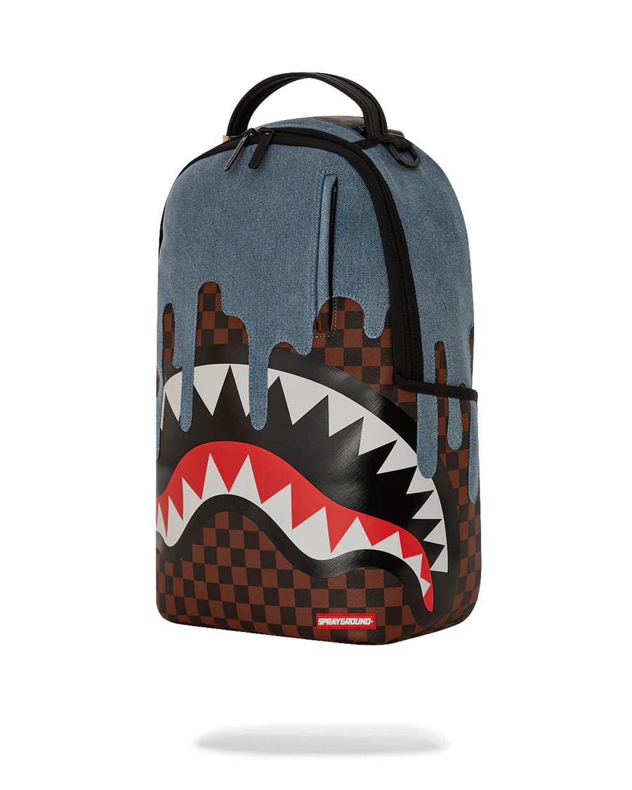 Sprayground  DENIM DRIP BACKPACK