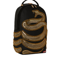 Gold Sequin Snake Backpack