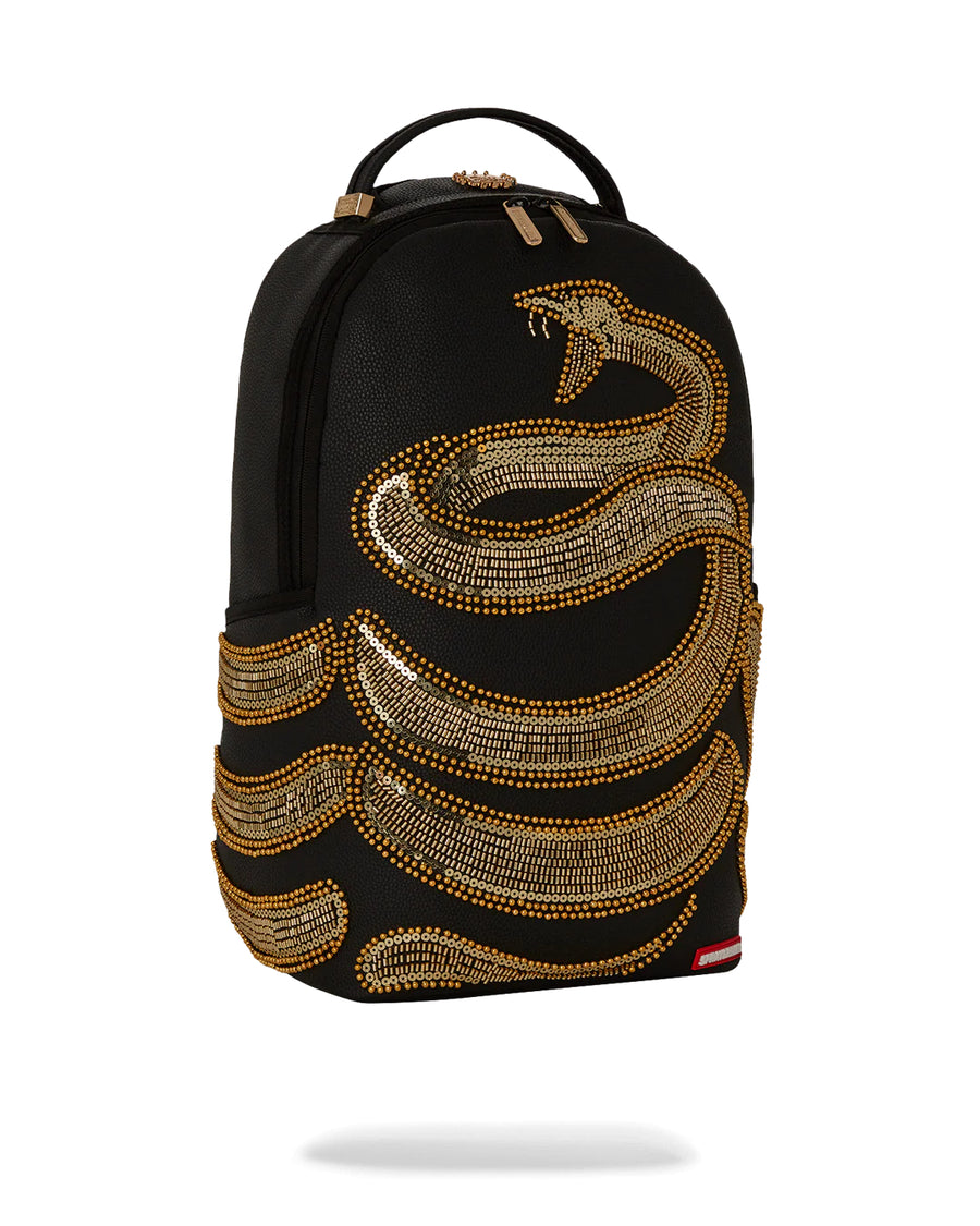 Zaino Sprayground GOLD SEQUIN SNAKE BACKPACK 