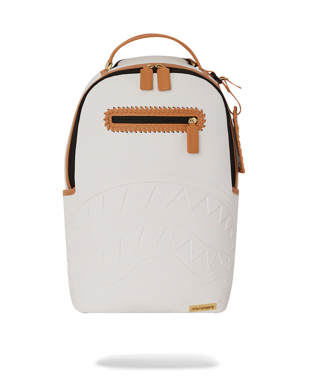 Core Embossed Ivory Backpack