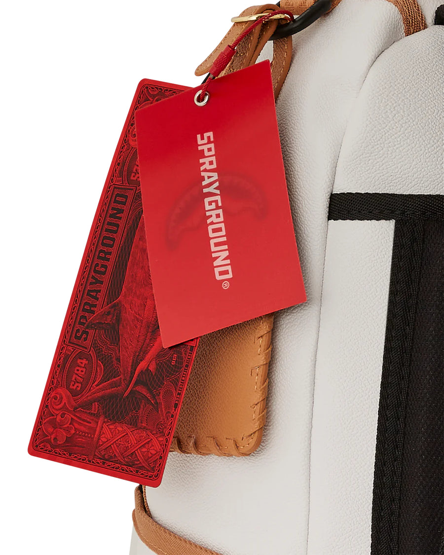 Sprayground  CORE EMBOSSED IVORY BACKPACK