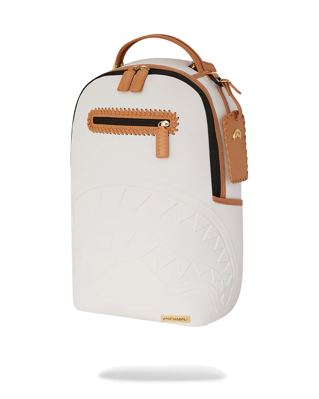 Core Embossed Ivory Backpack