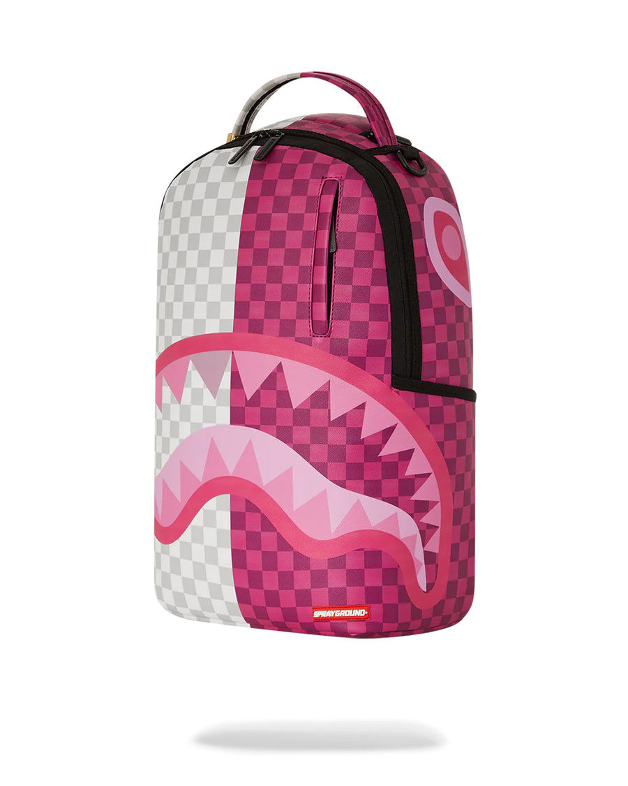 Mochila Sprayground PINK&CREAM CHECK BACKPACK 