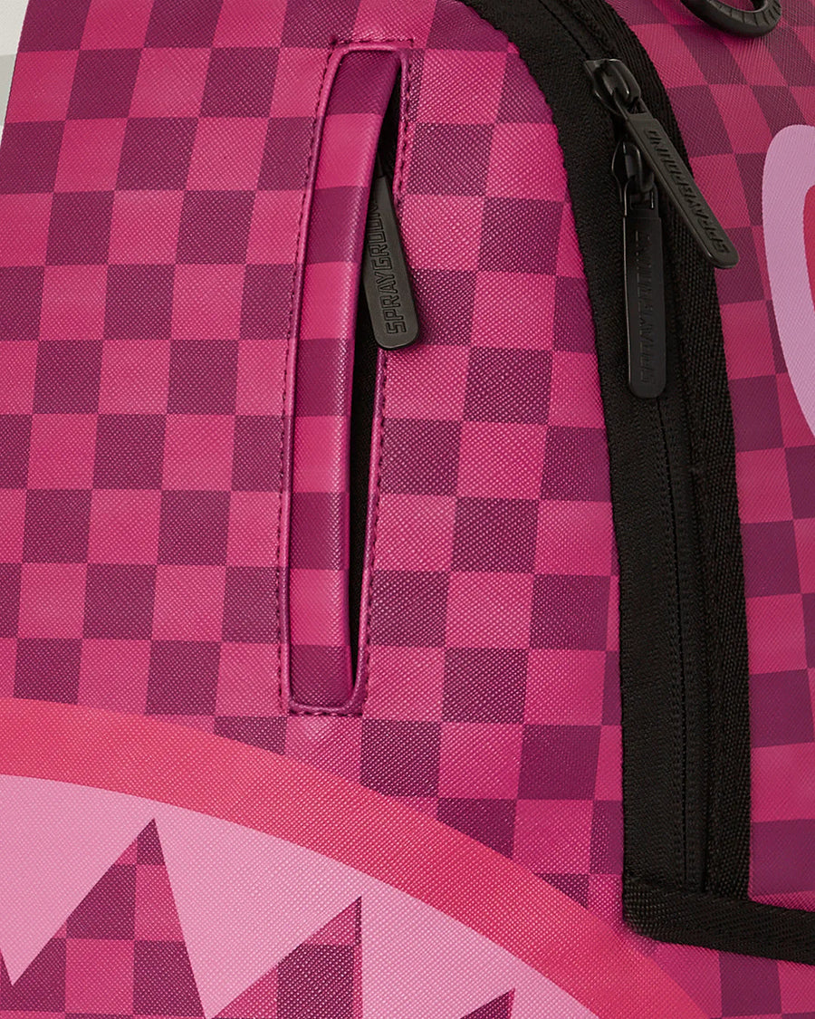 Zaino Sprayground PINK&CREAM CHECK BACKPACK 