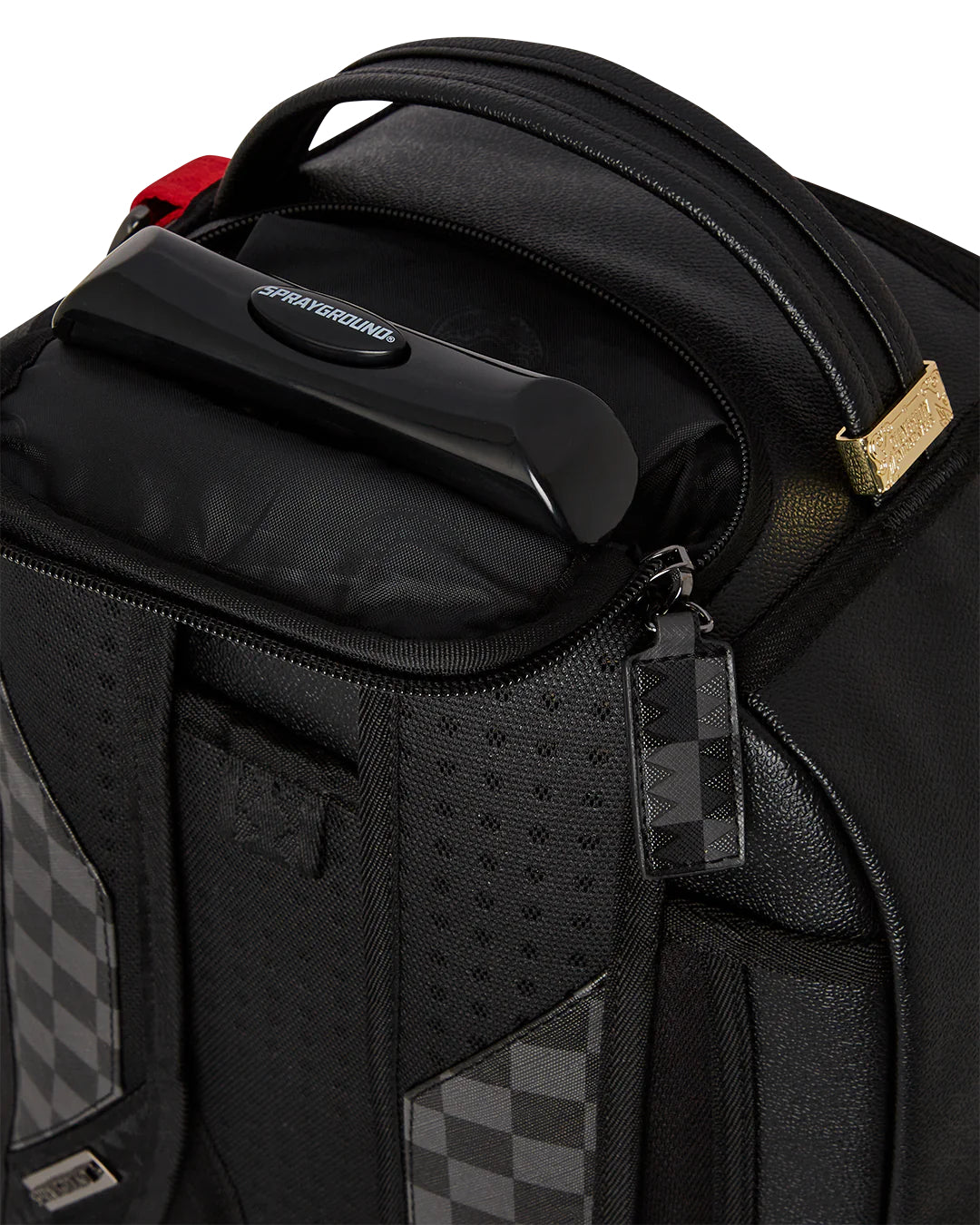 Core Embossed 8 Check Wheely Backpack