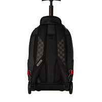 Core Embossed 8 Check Wheely Backpack