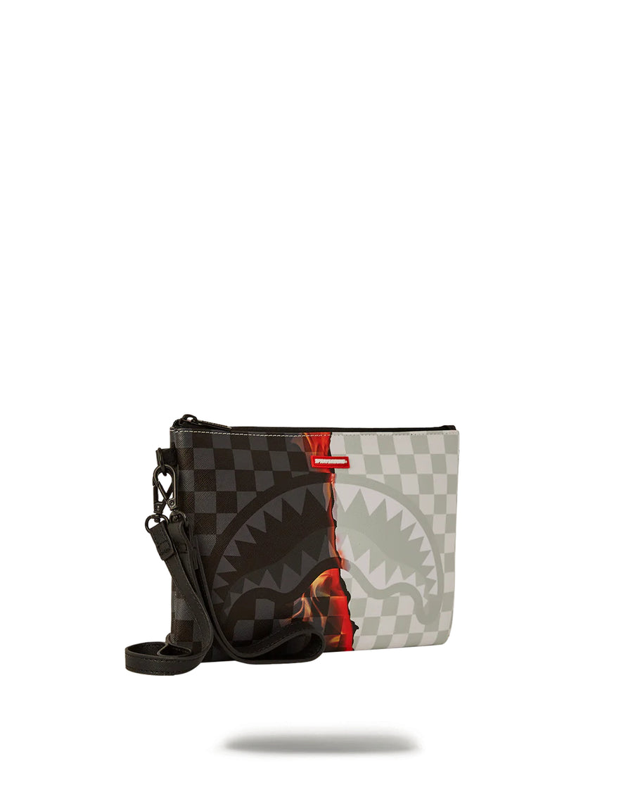 Borsa Sprayground RING OF FIRE CROSS CLUTCH SHOUDLER STRAP 