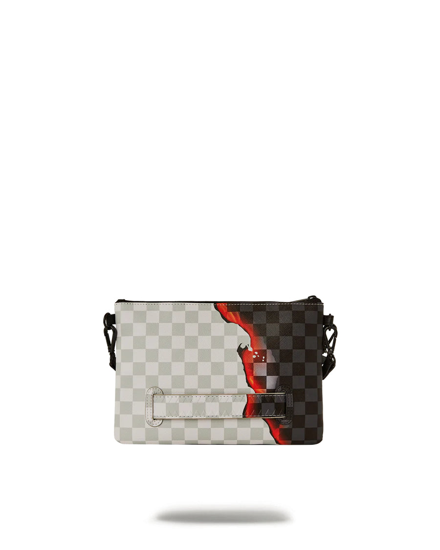 Bolsa pequeña Sprayground RING OF FIRE CROSS CLUTCH SHOUDLER STRAP 