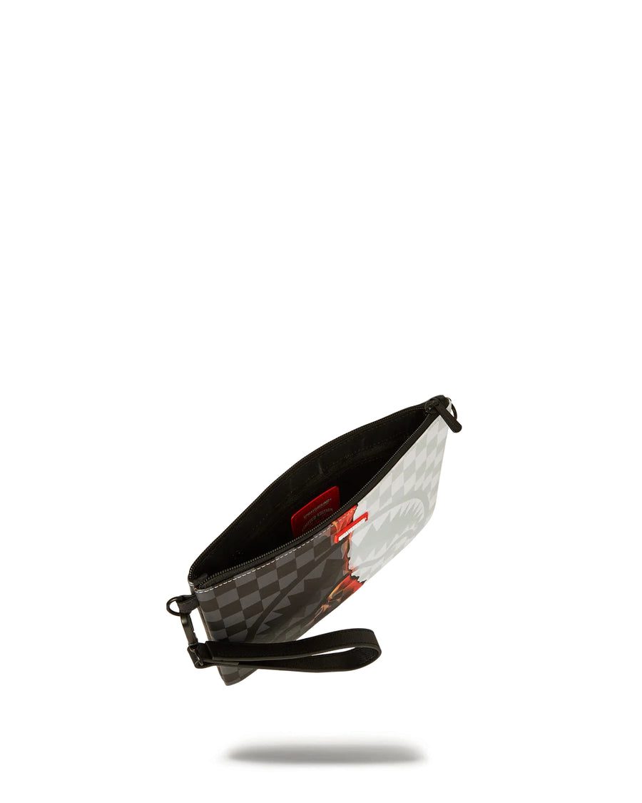 Sprayground  RING OF FIRE CROSS CLUTCH SHOUDLER STRAP