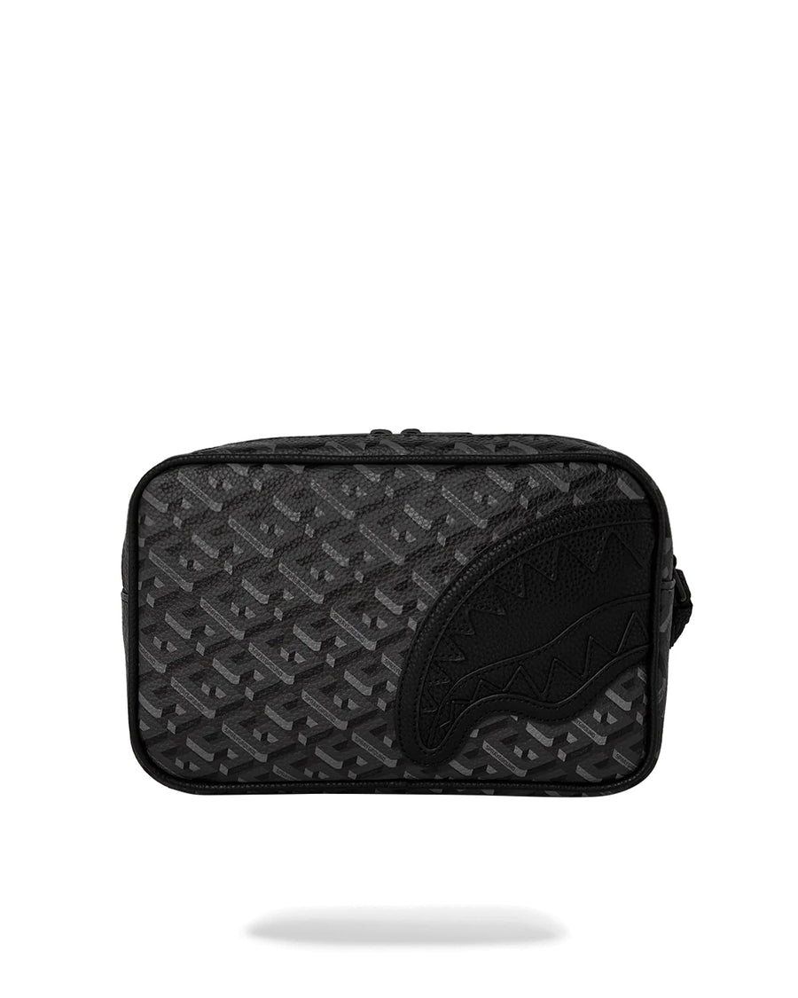 Pochette Sprayground 3DSG BLACKOUT TOILETRY BRICK 