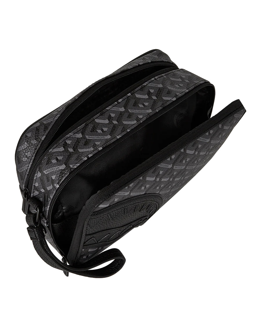 Pochette Sprayground 3DSG BLACKOUT TOILETRY BRICK 