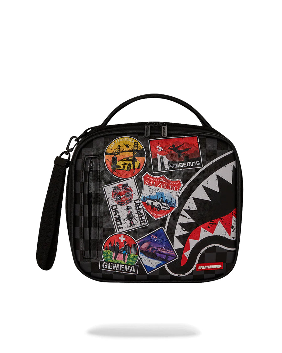 Zaino Sprayground GLOBAL MOGUL LOST TICKET SNACKPACK 