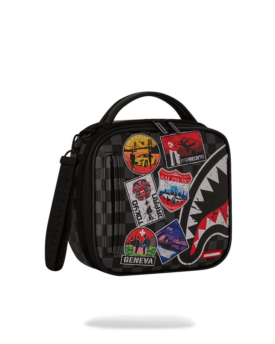 Sprayground  GLOBAL MOGUL LOST TICKET SNACKPACK