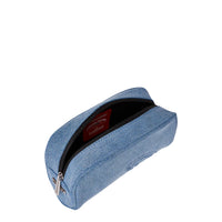 Stone Washed Shark Pencil Pouch