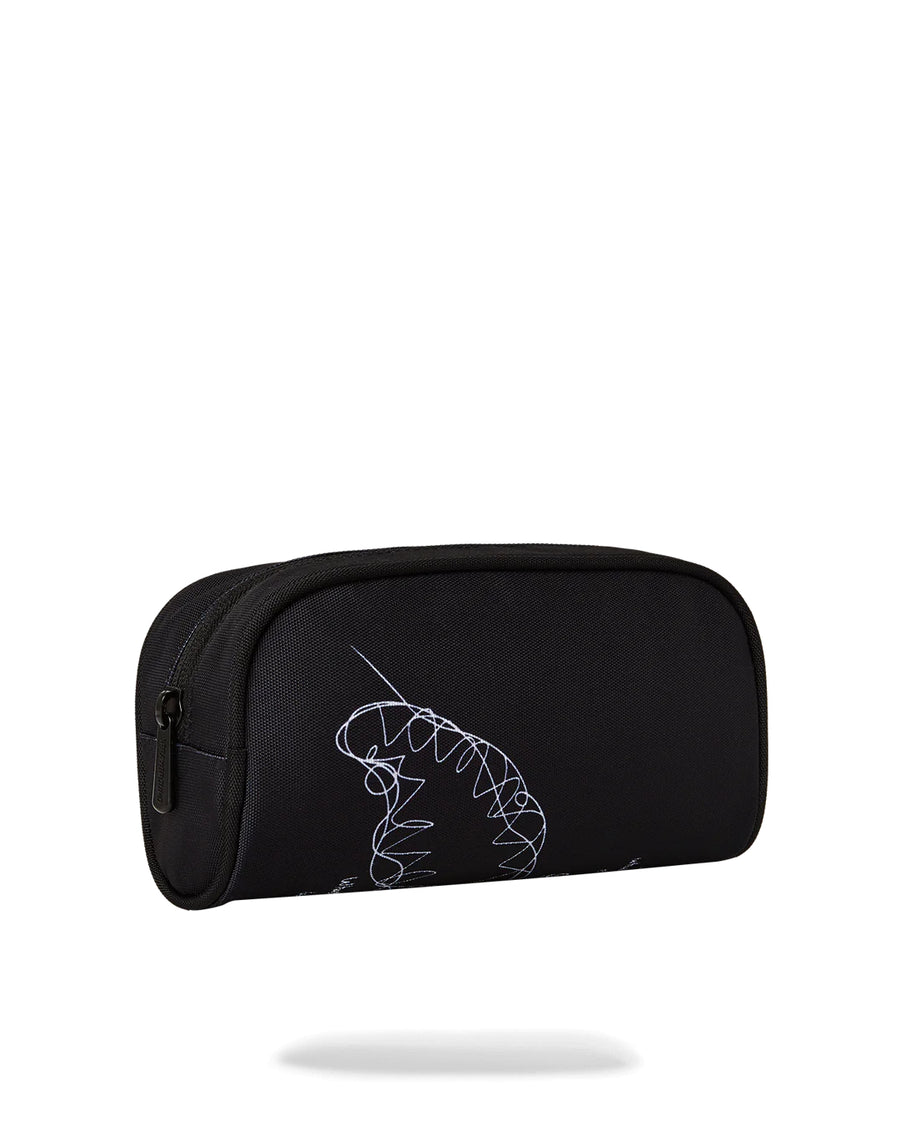 Pochette Sprayground SUCCESS SCRIBBLE SHARK PENCIL POUCH 